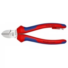 Бокорезы KNIPEX 7005160T, хромированные, 160 mm, со страховочным креплением