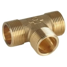 Тройник латунный 1/2" НР, General Fittings 270010H040404A