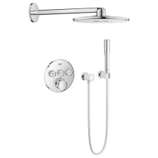 Душевой комплект 310 мм Grohe Rainshower Grohtherm SmartControl 34705000