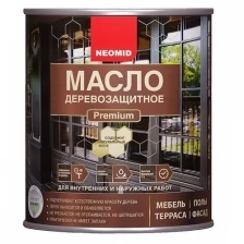 Неомид Масло деревозащитное Premium (0,75 л) Палисандр