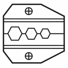 Сменная матрица для обжима коаксиальных кабелей (RG-59, RG-6, RG-8281) и разъемов F-типа категории V ProsKit 1PK-3003D10