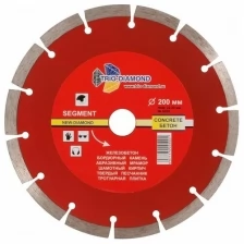 Диск алмазный отрезной 200*22,23 Сегментный S205