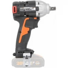 Гайковерт аккумуляторный WORX WX272 20В, бесщеточный, 2АЧ X2, кейс