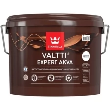 TIKKURILA VALTTI EXPERT AKVA лазурь высокоэффективная защитная, полуматовая, бесцветный (0,9л)