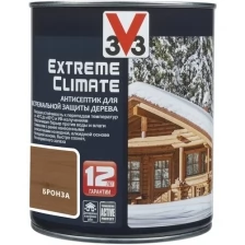 Антисептик для дерева V33 EXTREME CLIMATE акрил, п/гл, жемчужно-белый 9л