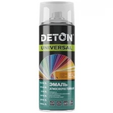 Deton Эмаль алкидная DETON UNIVERSAL коричневая RAL 8017 аэрозоль 520мл