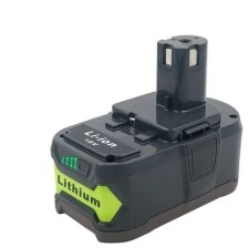 Аккумулятор АВС для электроинструмента Ryobi 18V 6.0Ah (Li-Ion) PN: RB18L60