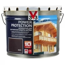 Алкидный антисептик для дерева POWER PROTECTION полуглянец Сосна 9л.