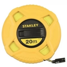 Рулетка 20 м х 12,7 мм измерительная "LongTape Fiberglass" Stanley, 0-34-296