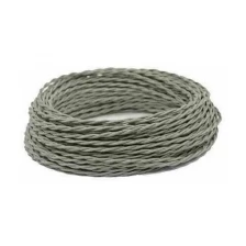 Провод витой Interior Wire 2Х1.5 (серый) арт.00313979-20м