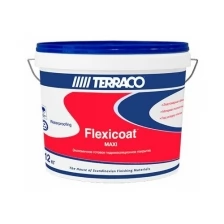 TERRACO FLEXICOAT MAXI покрытие гидроизоляционное, акриловое для сан узлов, белое (12кг)