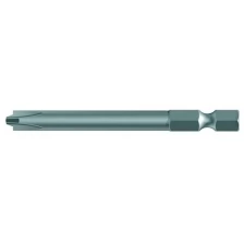 Бита WERA 851/4 Z PH/S PlusMinus, вязкая твёрдость, хвостовик шестигранный 1/4" E6.3, # 1 x 70 мм, WE-059720