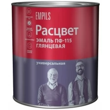 Эмаль Расцвет ПФ-115 светло-голубая, 2.7 кг 9706