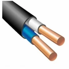 Кабель ВВГ-Пнг(А) 2х1.5 ОК (N) 0.66кВ (уп.100м) ПромЭл 872002747